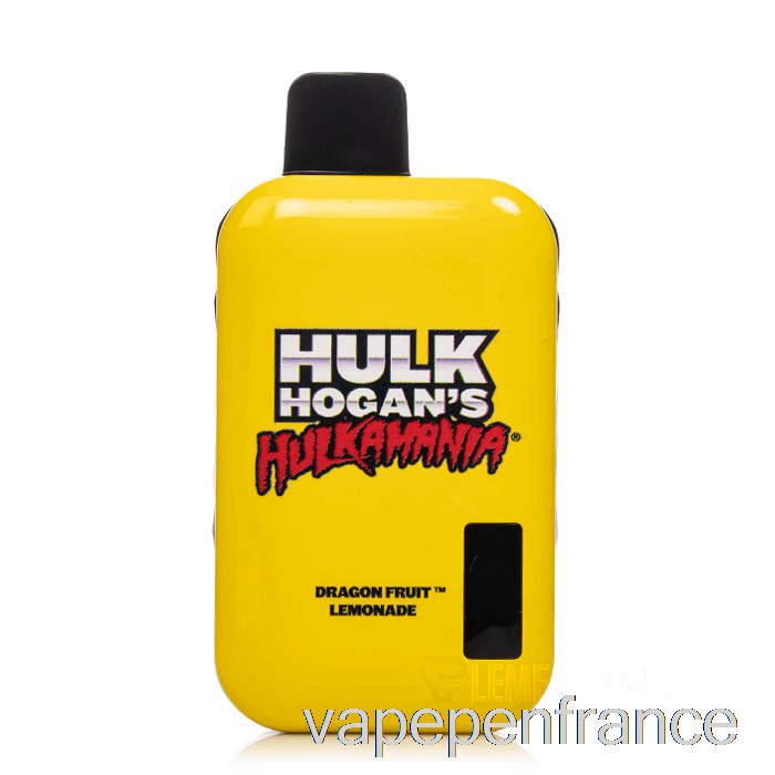 Hulk Hogan Hulkamania 8000 Stylo Vape Jetable Limonade Aux Fruits Du Dragon